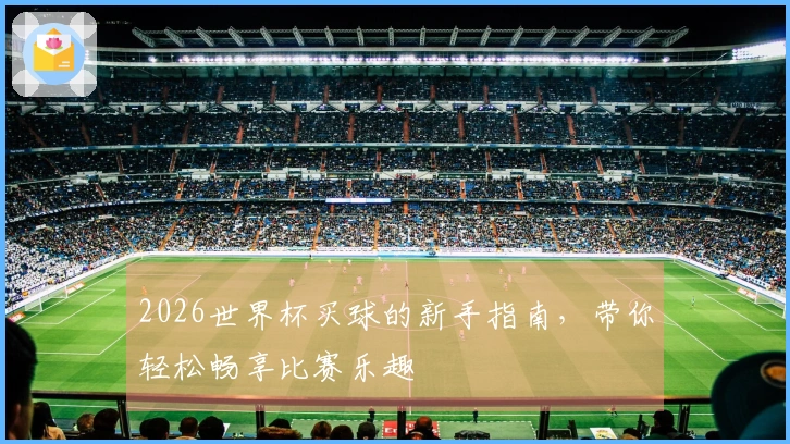 2026世界杯买球的新手指南，带你轻松畅享比赛乐趣